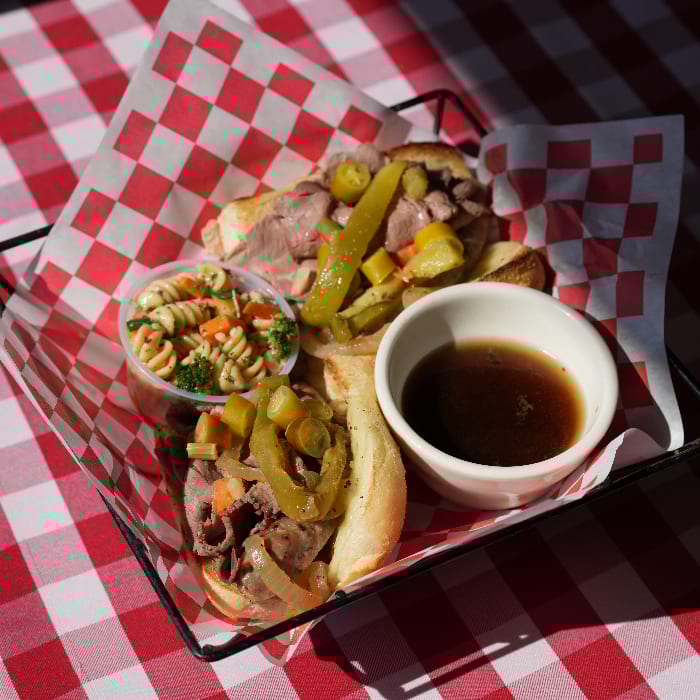 Chicago Style Sandwich.